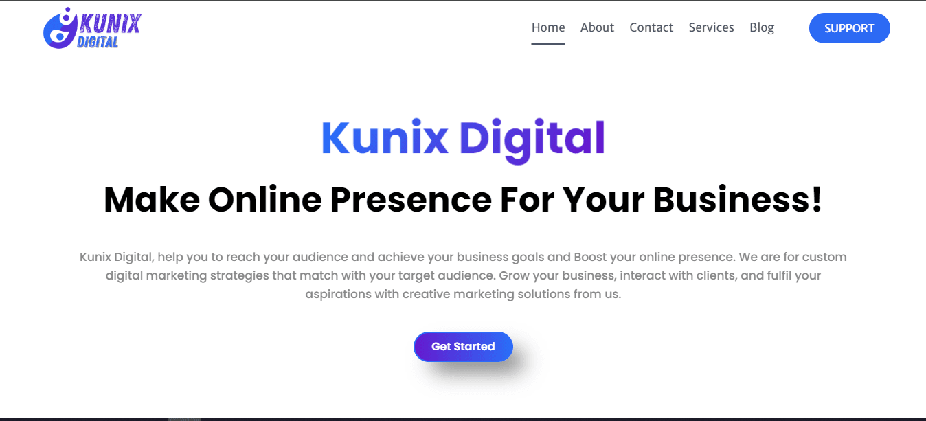 Kunix Digital Banner